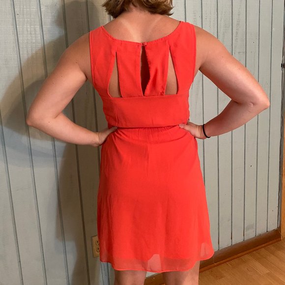 Coral Dress - Picture 2 of 2